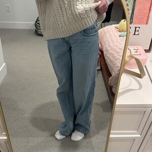 Hollister Light Wash Baggy Jeans